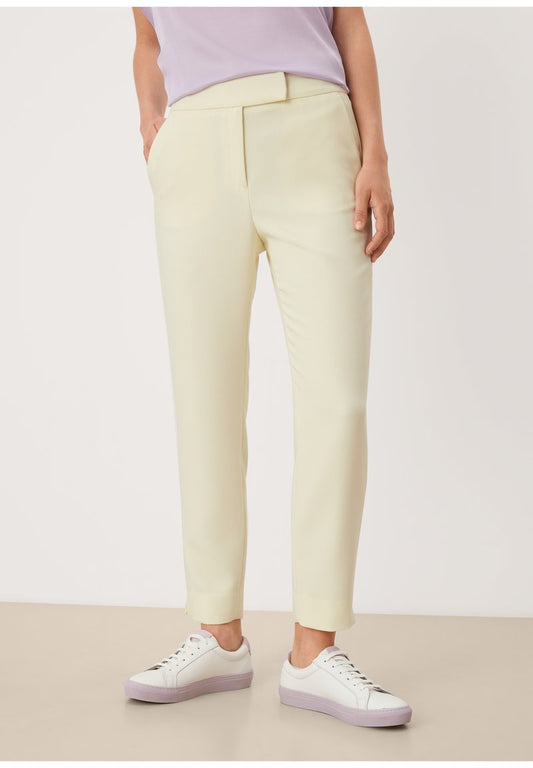 S.Oliver BLACK LABEL Stoffhose - Light Yellow