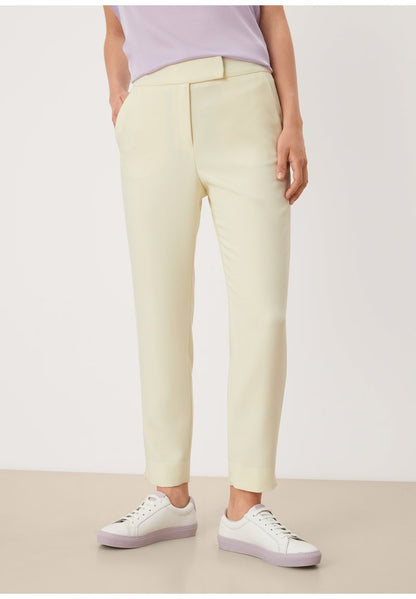 S.Oliver BLACK LABEL Stoffhose - Light Yellow