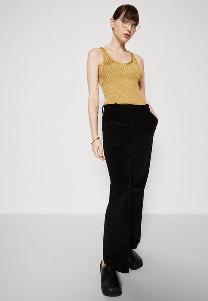 ARKET Top - Gold-coloured