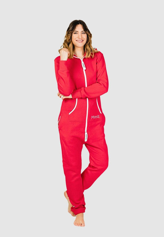 Moniz Jumpsuit - Strawberry Red
