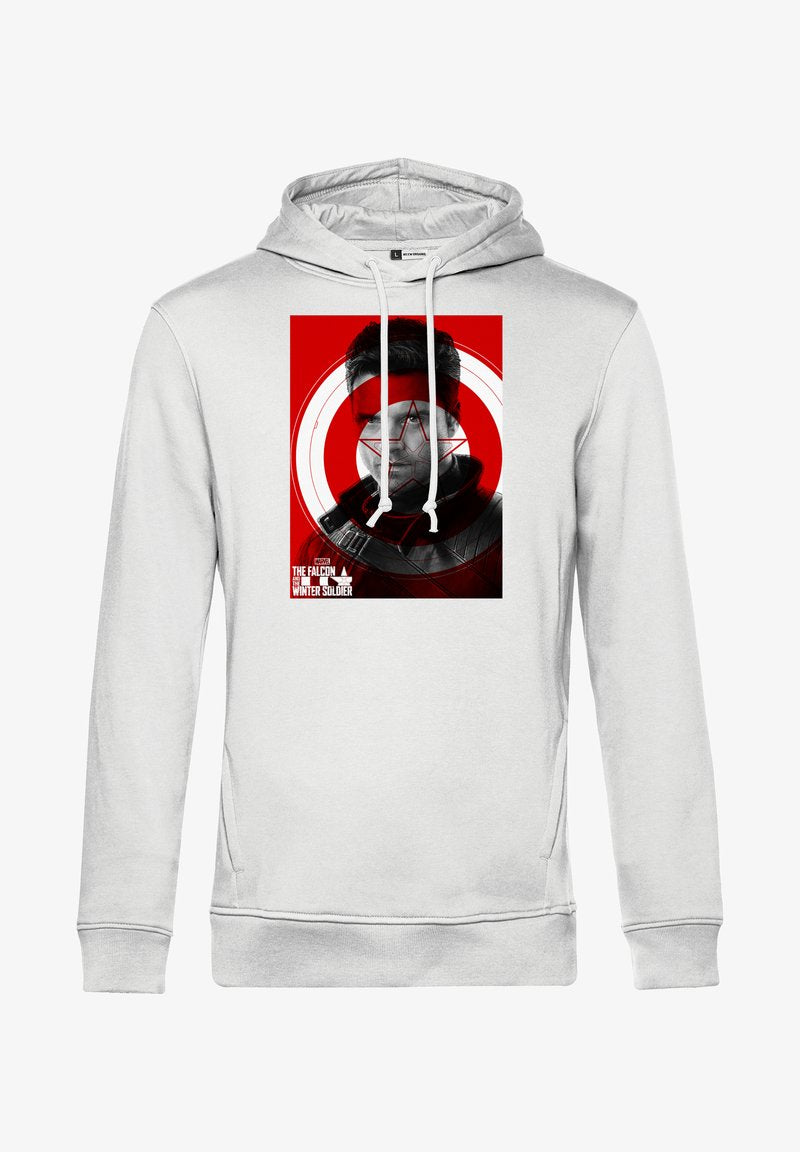 Henry Tiger AND THE WINTER SOLDIER WINTER SHIELD - Kapuzenpullover - White