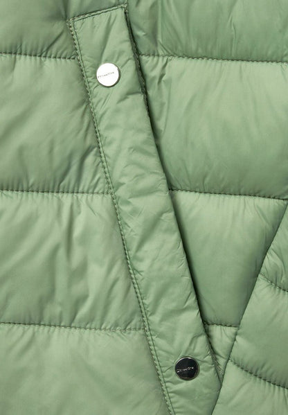 STREET ONE KURZE MIT ZIPPER - Winterjacke - Grün