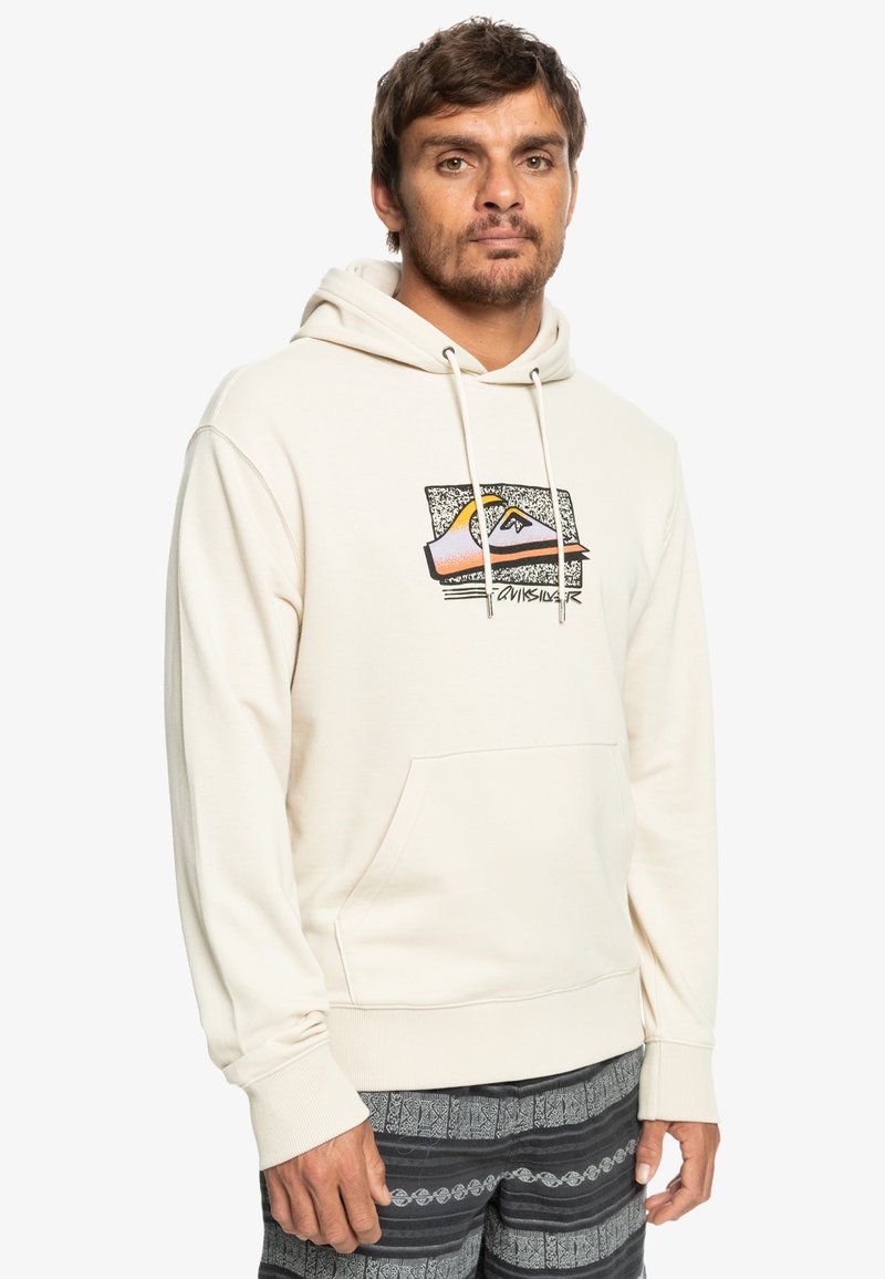 Quiksilver RETRO FADE - Kapuzenpullover - Birch
