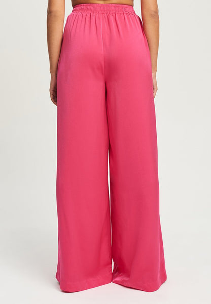 Tussah VERA - Stoffhose - Hot Pink