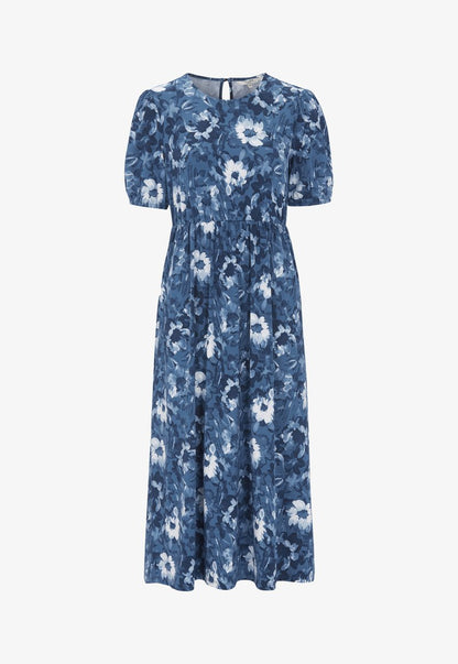  PATTERNED IN SUPPLE - Jerseykleid - Floral Black