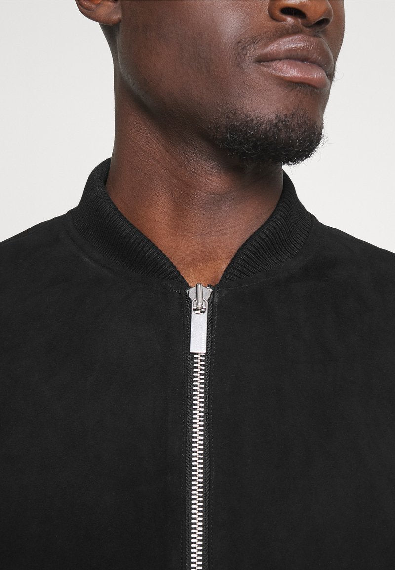 Selected Homme SLHARCHIVE - Lederjacke - Black