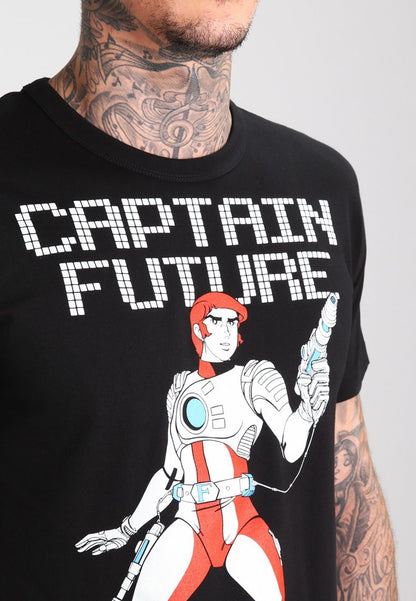Logoshirt CAPTAIN FUTURE - T-Shirt Print - Schwarz