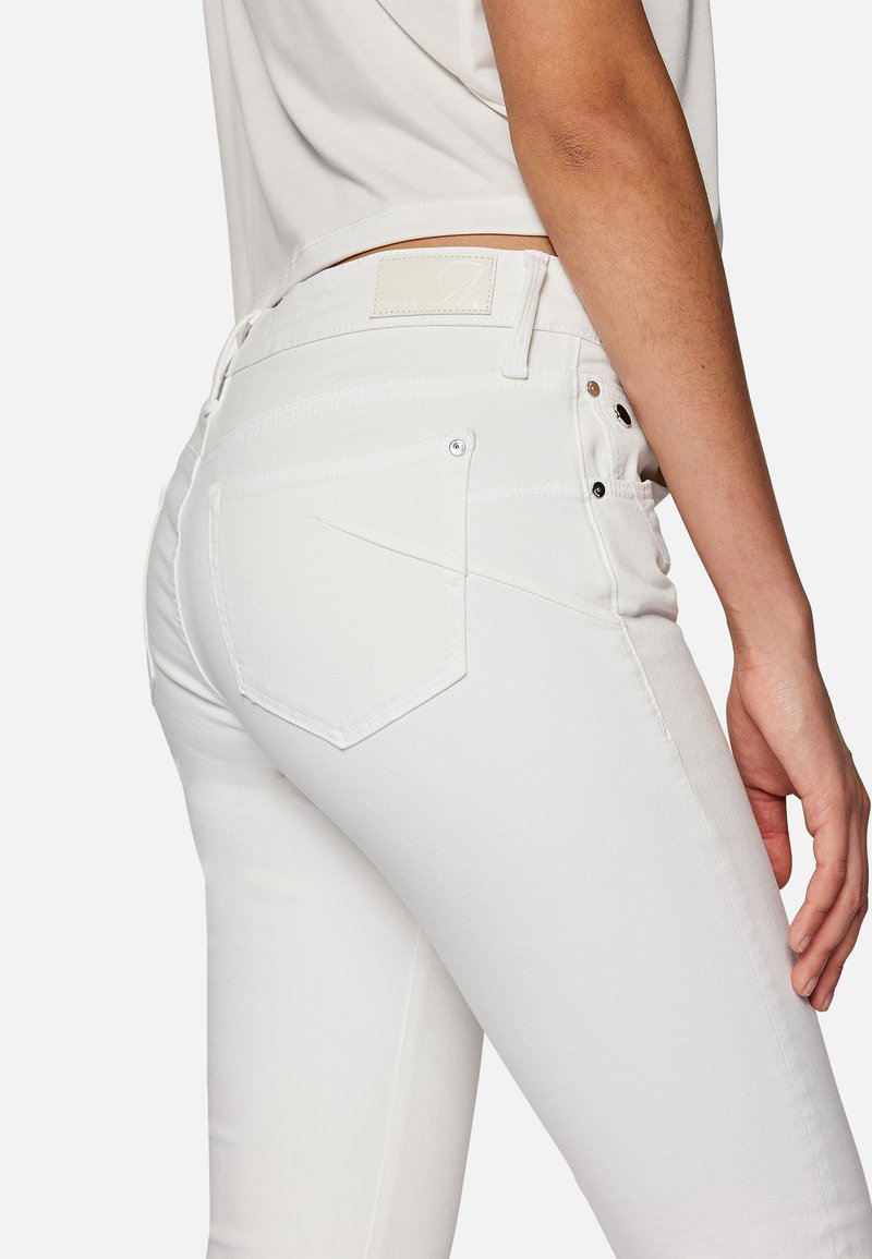 Mavi ALMA - Jeans Shorts - White Str