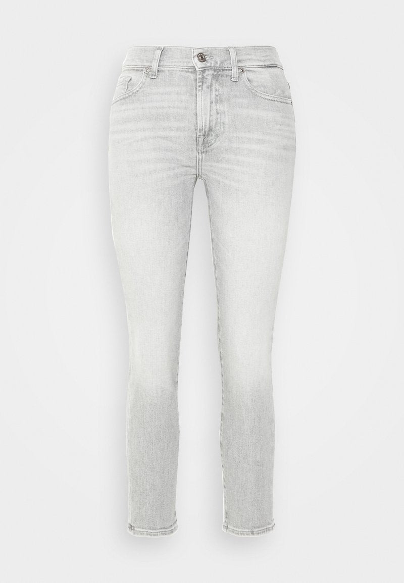 7 For All Mankind ROXANNE ANKLE - Jeans Skinny Fit - Grey
