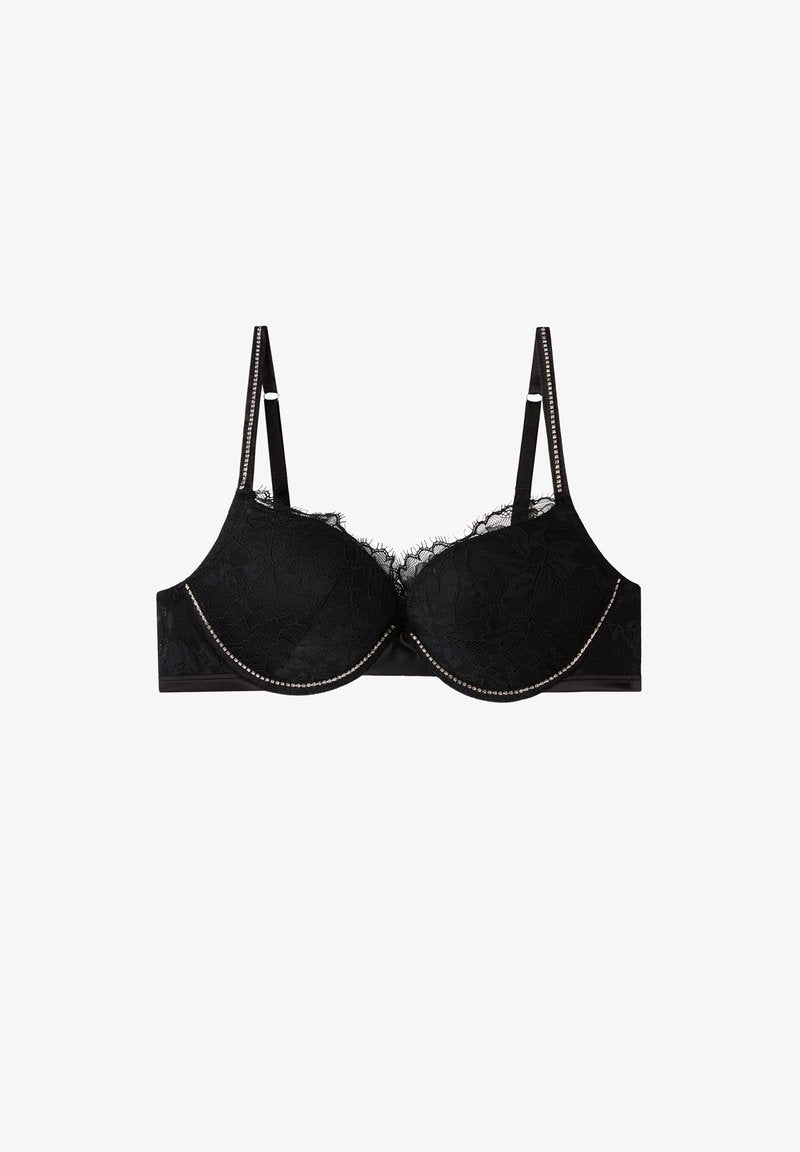 Intimissimi ELETTRA SHINE HIGH LIKE STARS - Push-up BH - Powder White