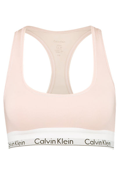 CALVIN KLEIN UNDERWEAR UNLINED BRALETTE ICON COTTON MODAL - Bustier - Black