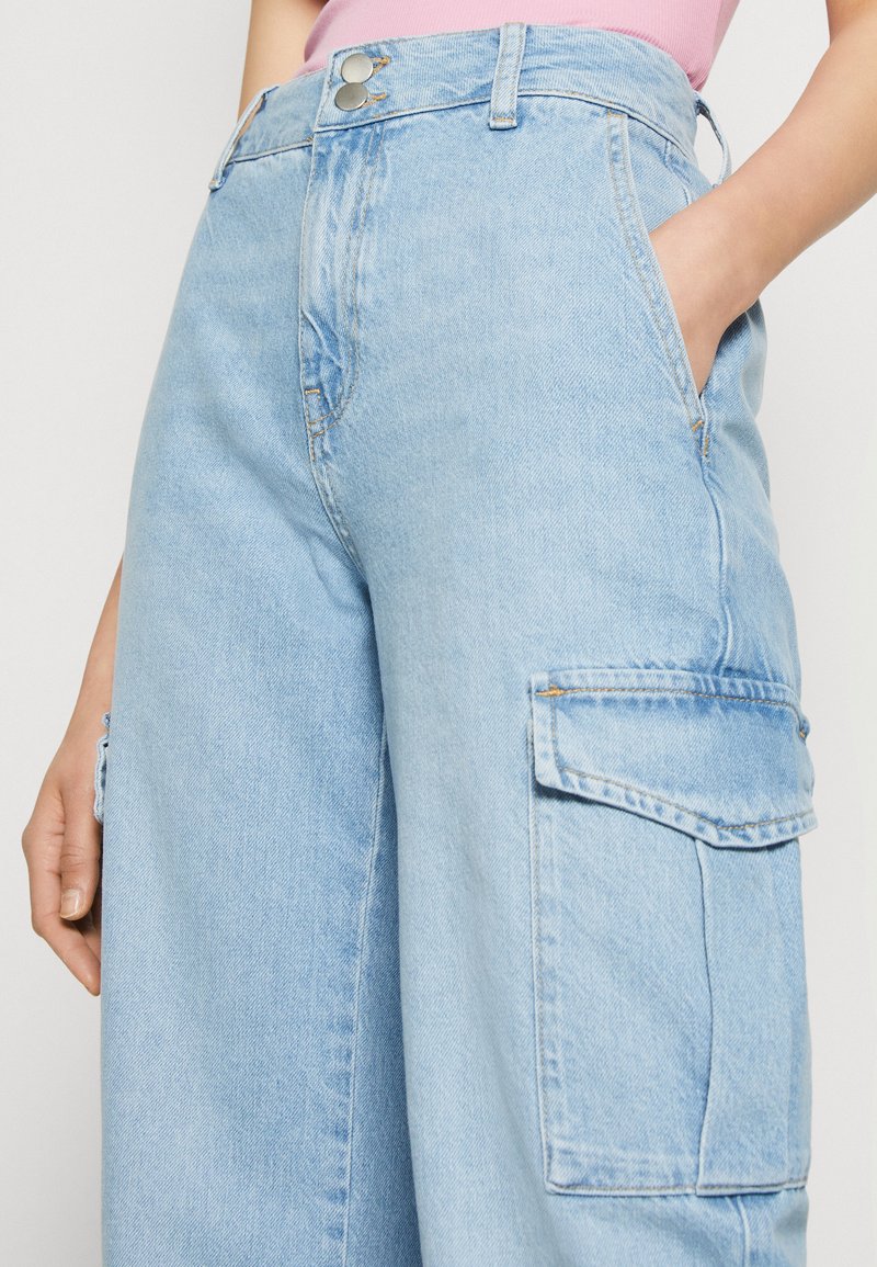 Even&Odd Jeans Straight Leg - Blue Denim