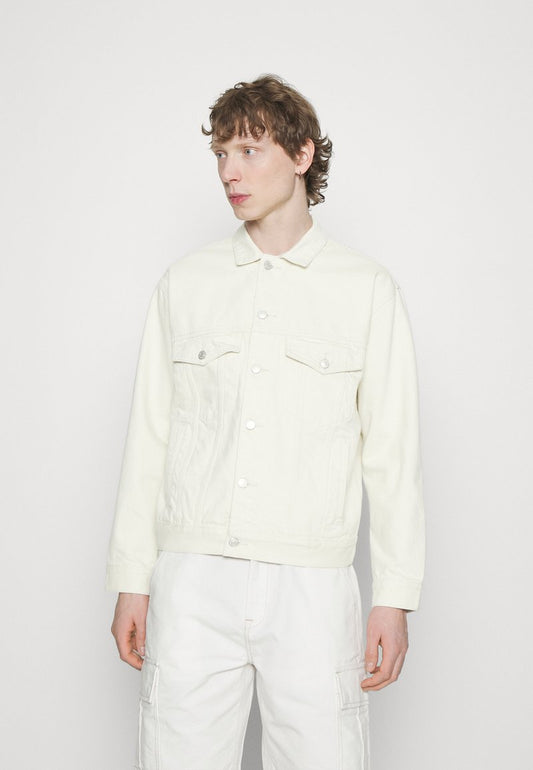 Abercrombie & Fitch Jeansjacke - Ecru