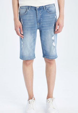 DeFacto FIT - Jeans Shorts - Blue