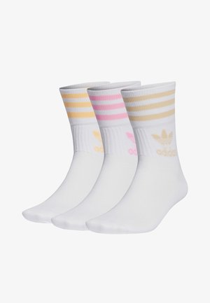 Adidas Originals Socken - White, Brown, Light Pink