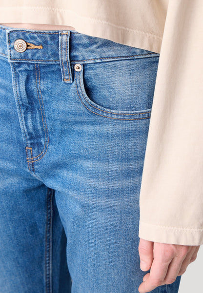 Calvin Klein Jeans MID RISE - Straight Leg Jeans - Indigo Channel