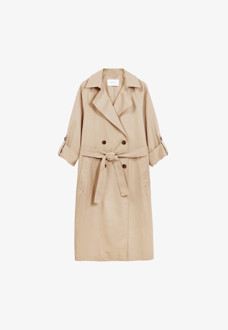 Stradivarius Trenchcoat - Stone