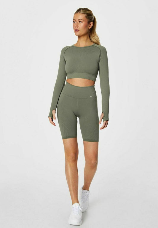  MOTION SEAMLESS BIKER - Shorts - Olive