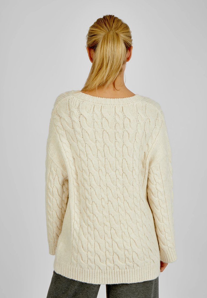  PAMELA - Strickpullover - Offwhite
