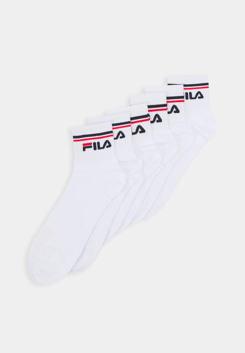 Fila URBAN QUARTER 6 PACK UNISEX - Socken - White