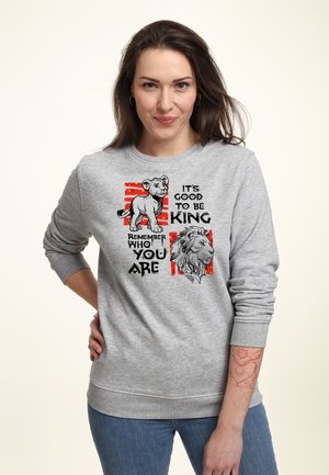 Henry Tiger STAR WARS: THE MANDALORIAN THIS VALENTINE - Sweatshirt - Heather Grey