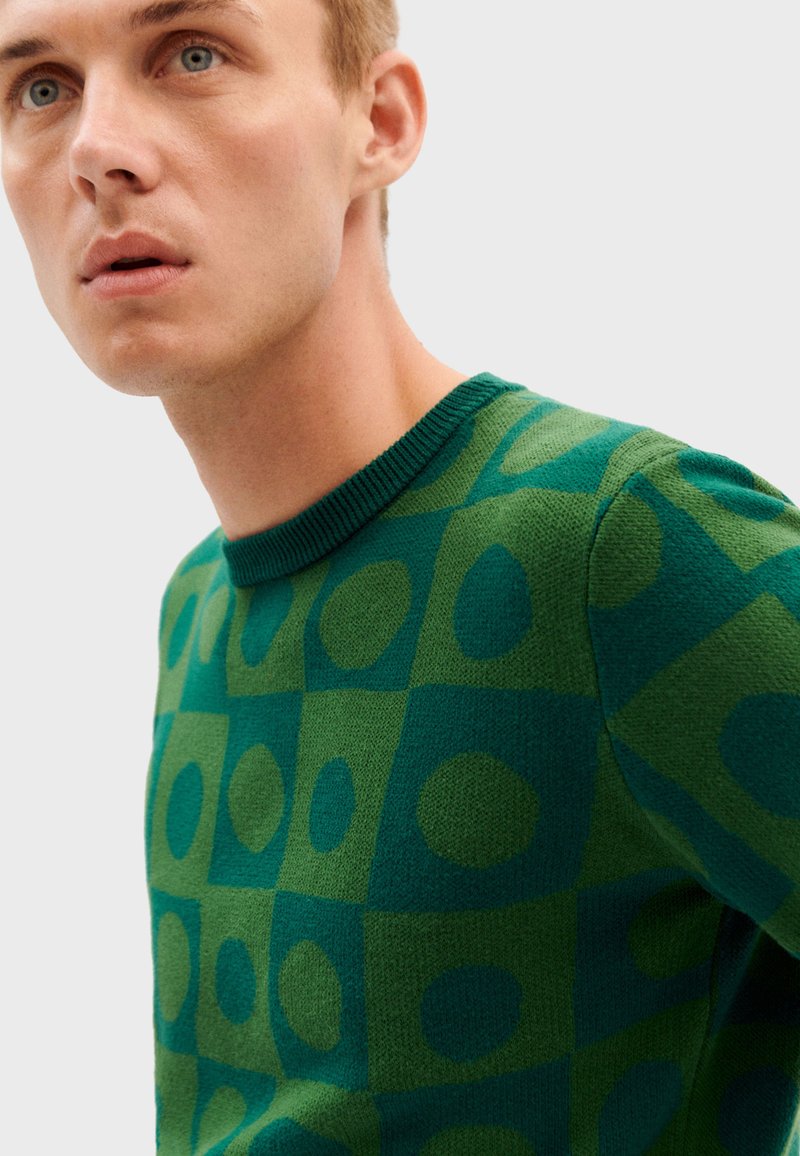 Thinking Mu GUILLAUME - Sweatshirt - Pine Green
