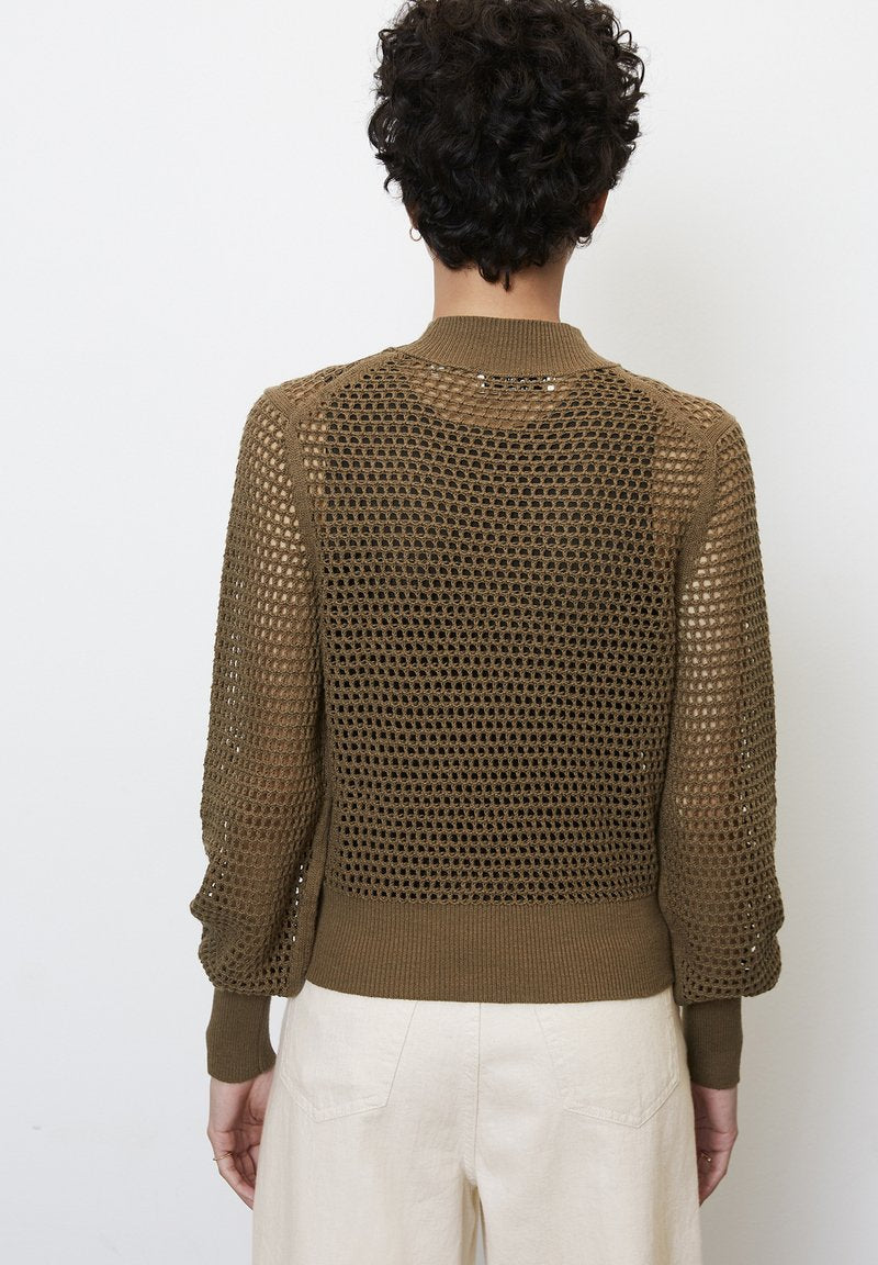 Marc O'Polo Strickpullover - Earthy Brown