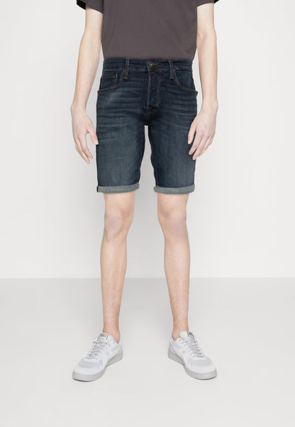 Jack & Jones JJIRICK JJICON - Jeans Shorts - Blue Denim