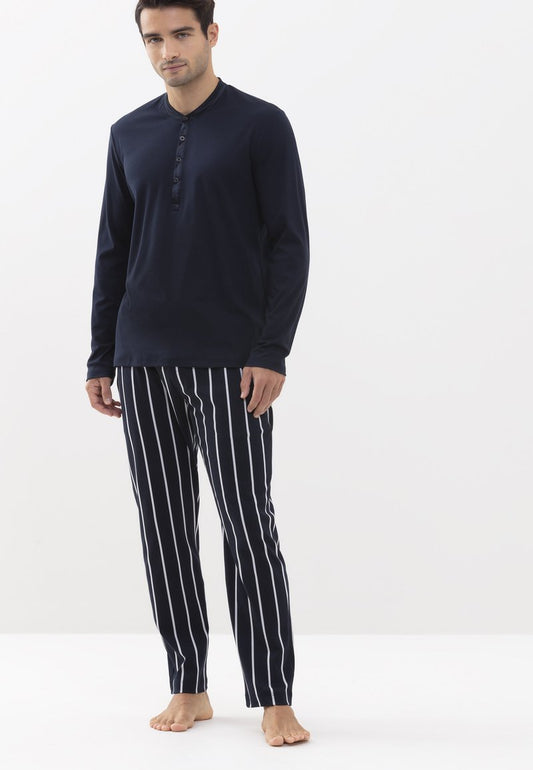 MEY Nachtwäsche Hose - Indigo