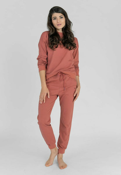  Nachtwäsche Hose - Dark Brown
