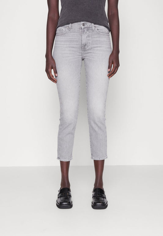 7 For All Mankind ROXANNE ANKLE - Jeans Skinny Fit - Grey