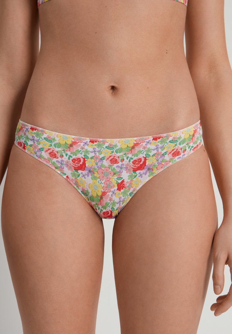  AUS BEDRUCKTER - Slip - Blumen Country Floral Print