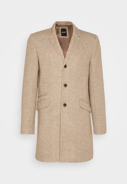 Only & Sons ONSJULIAN KING COAT - Klassischer Mantel - Walnut