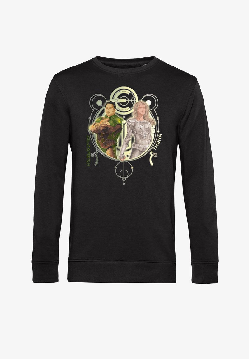 Henry Tiger MARVEL: ETERNALS GILGAMESH THENA DUO - Sweatshirt - Heather Grey
