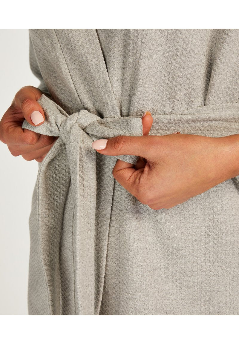  SHORT ROBE - Bademantel - Grey