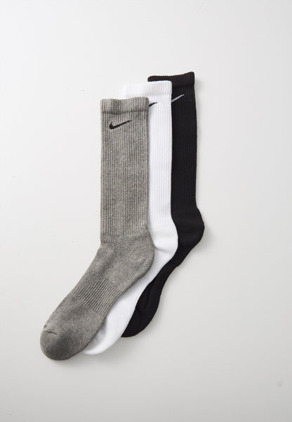 Nike Performance EVERYDAY PLUS CUSH CREW UNISEX 3 PACK - Sports Socks - Mineral Clay/rose Whisper/pearl White/black