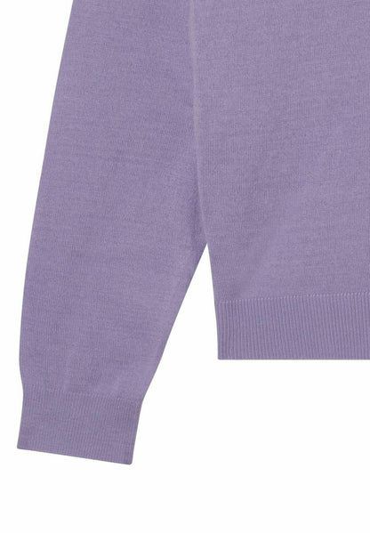  V NECKLINE - Strickpullover - Lilla