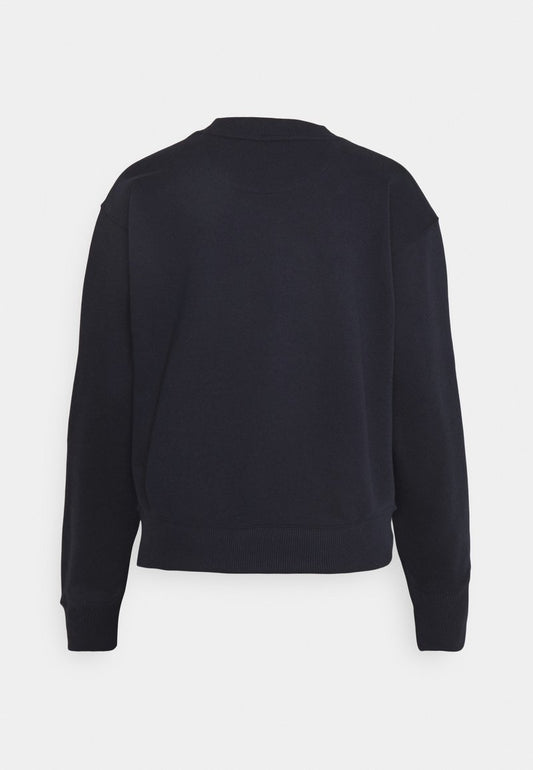 Gant FLAGS C NECK - Sweatshirt - Evening Blue
