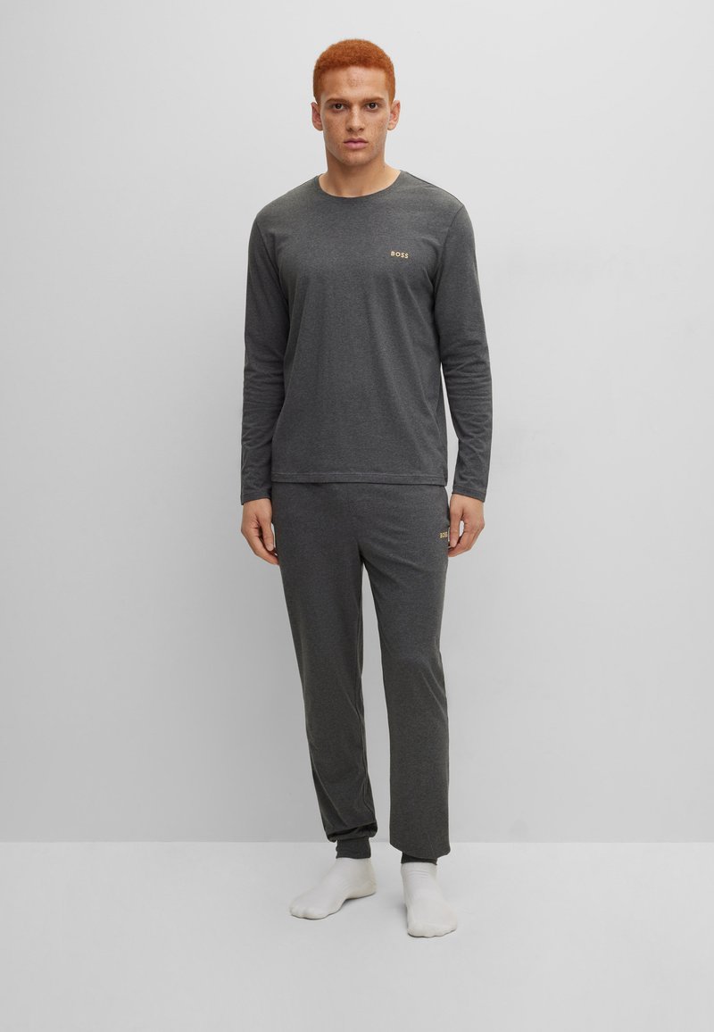 Boss MIX MATCH - Nachtwäsche Shirt - Charcoal