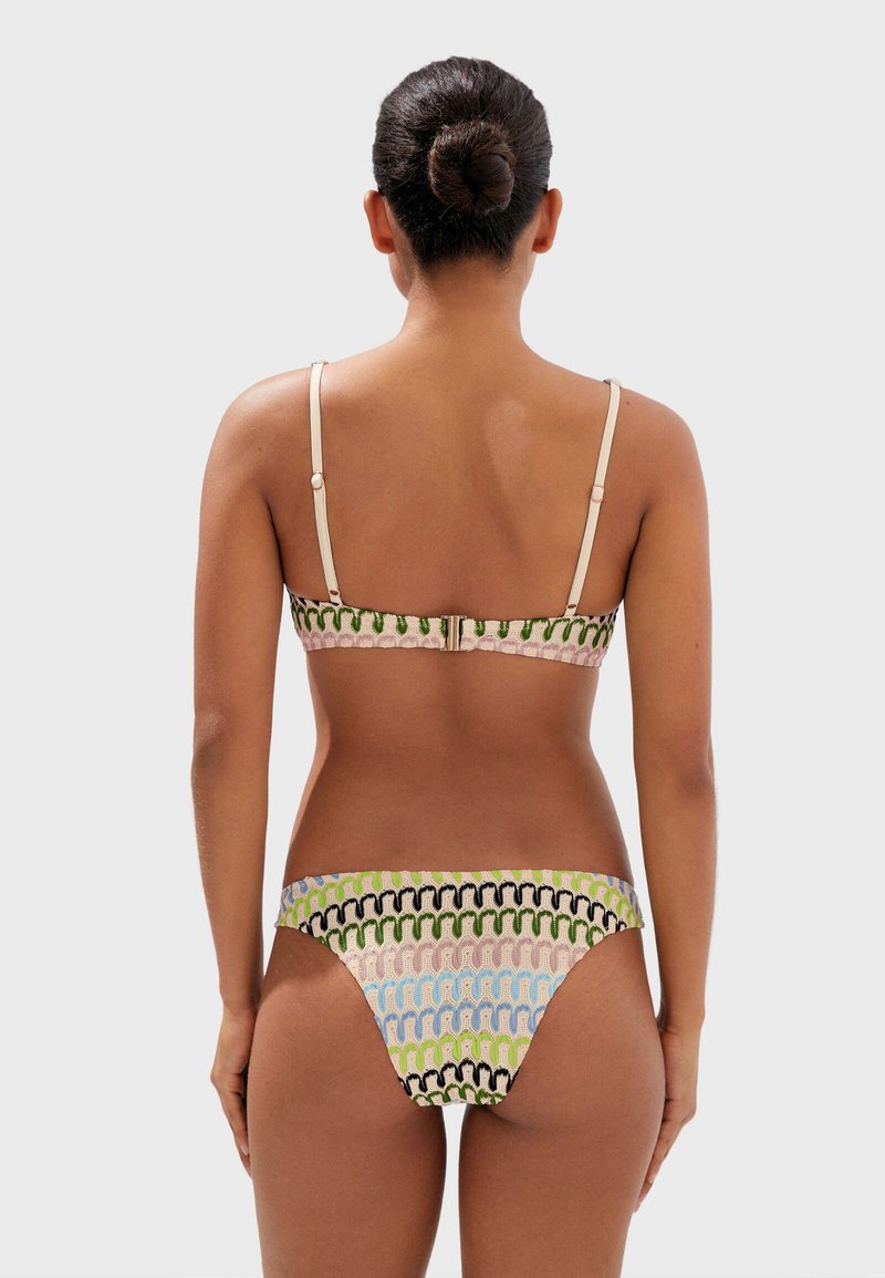 Oysho MEDIUM-COVERAGE - Bikini-Hose - Off White