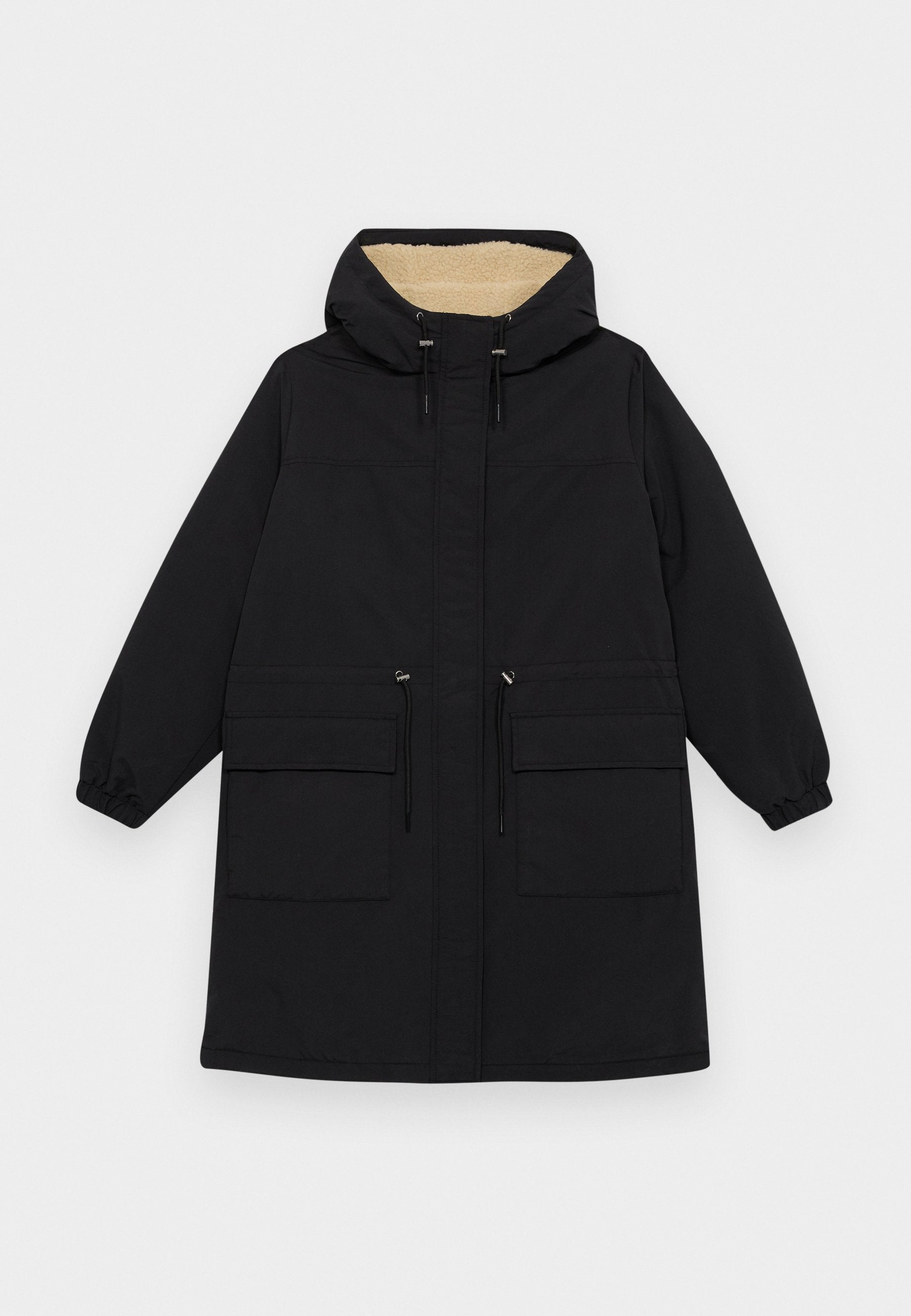 Vero Moda Curve VMCALMA - Parka - Black