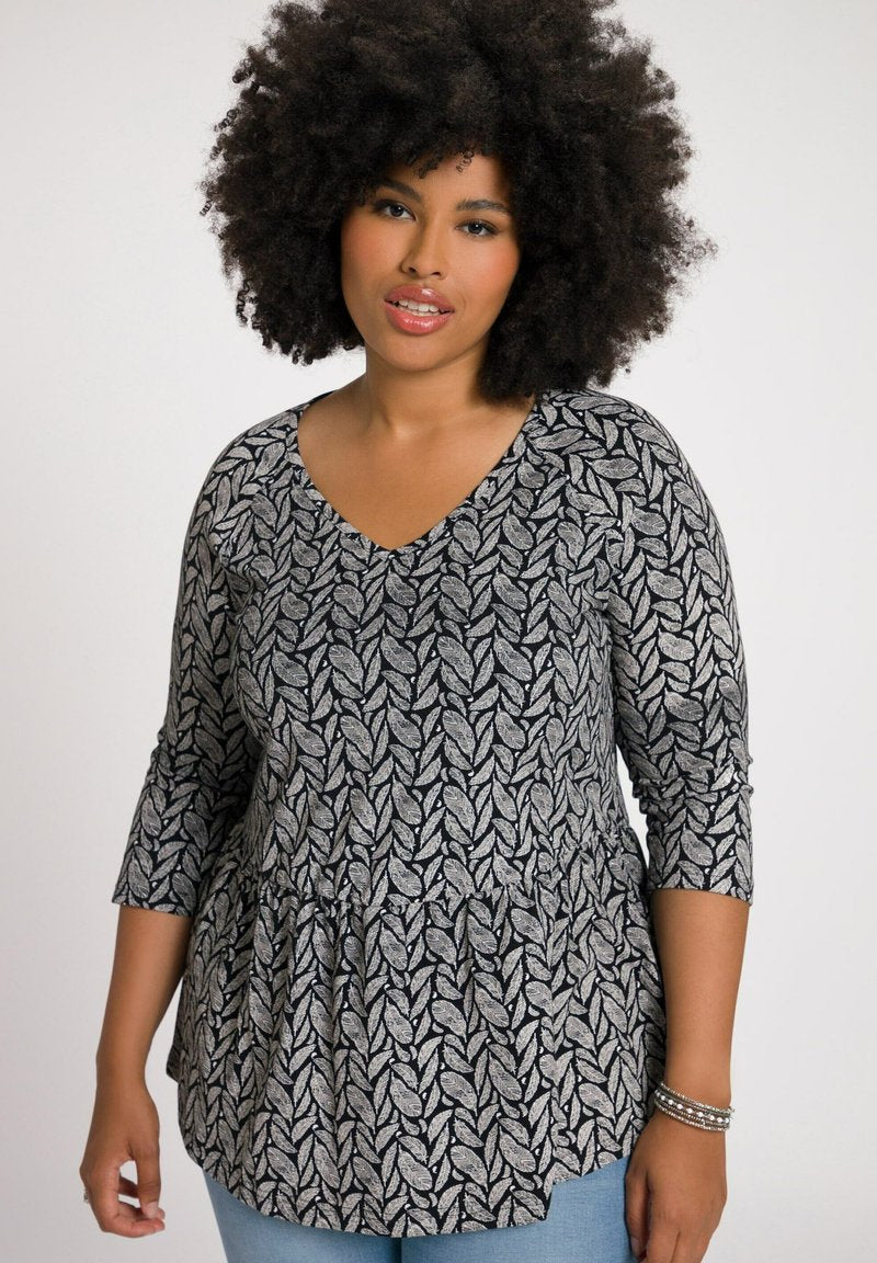 Ulla Popken Bluse - Noir
