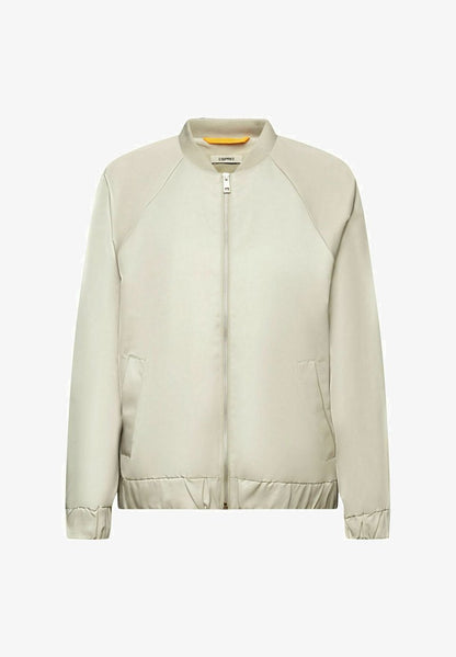 ESPRIT MIT LOCKERER PASSFORM - Bomberjacke - Dusty Green