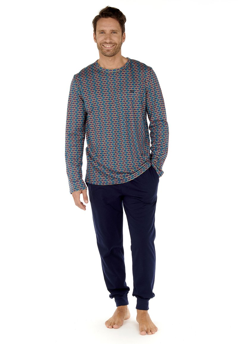Hom Pyjama - Navy Print