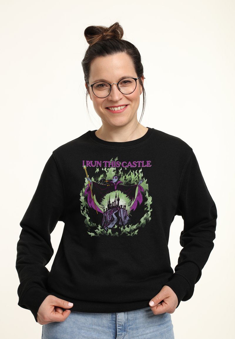 Henry Tiger SLEEPING BEAUTY SHE RUNS THE SHOW - Sweatshirt - Black