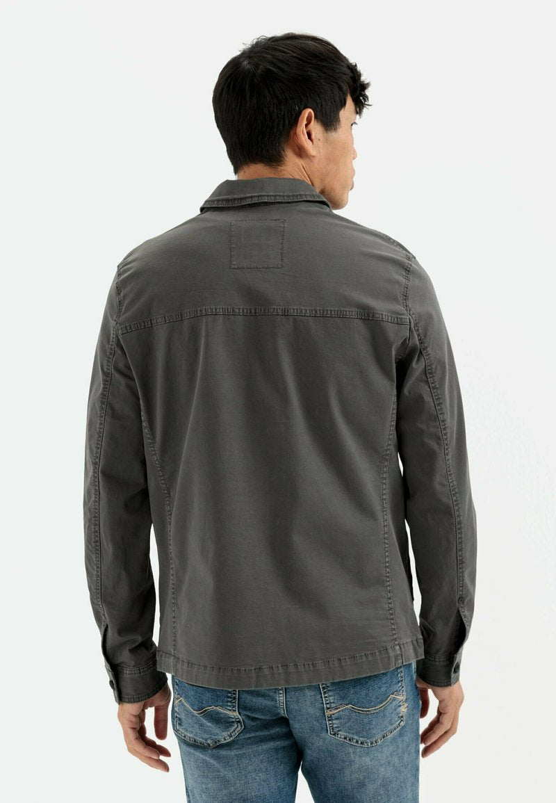 Camel Active INDOOR REGULAR FIT - Leichte Jacke - Shadow Grey