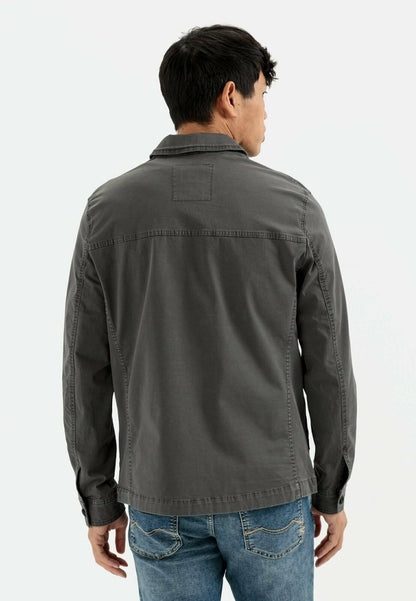 Camel Active INDOOR REGULAR FIT - Leichte Jacke - Shadow Grey