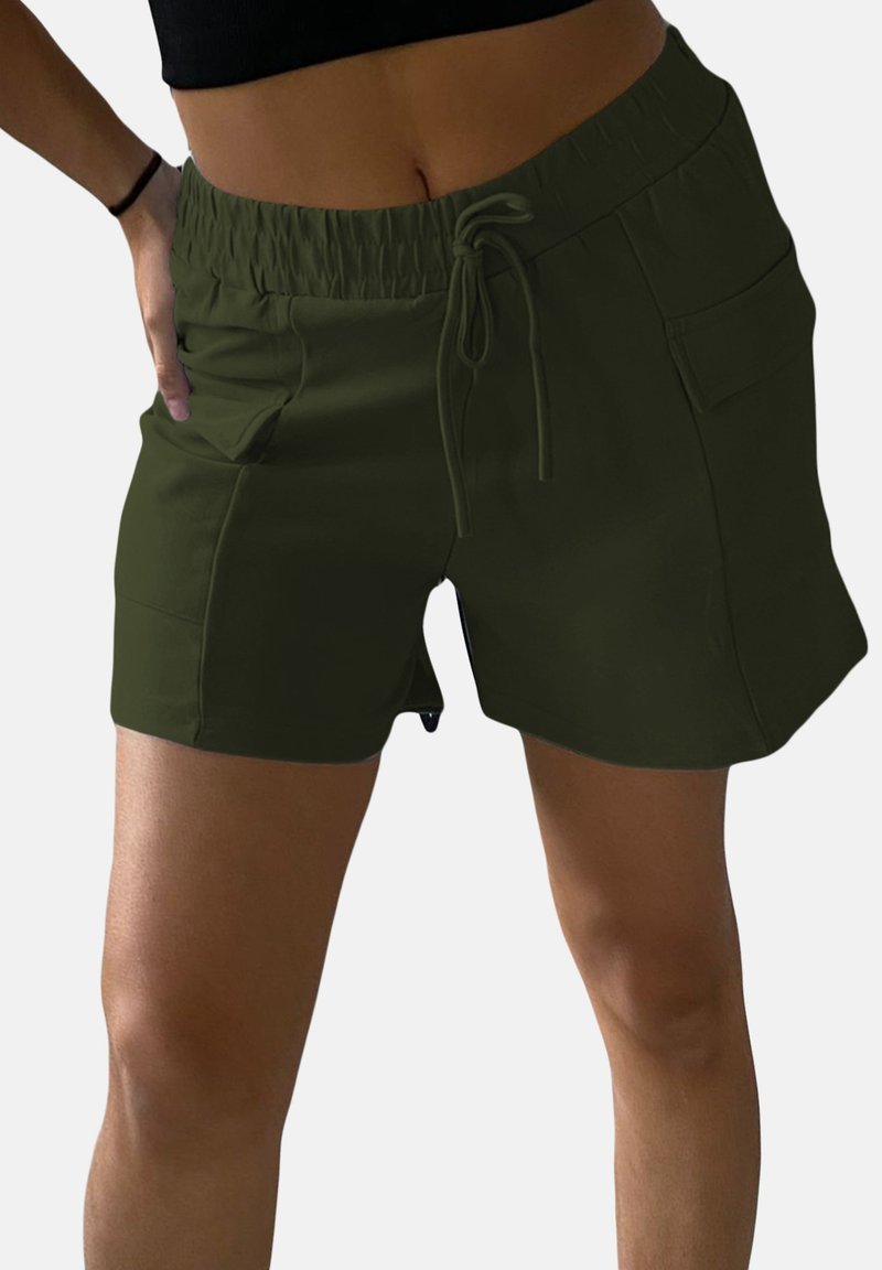  ELEGANTE CHINO BERMUDA - Shorts - Beige