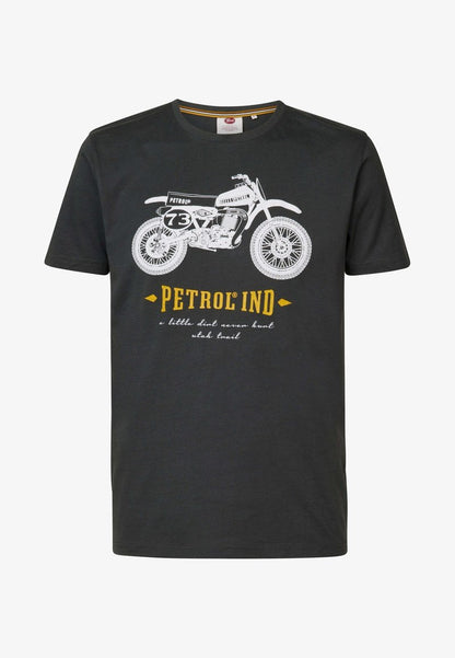 Petrol Industries PRINTED - T-Shirt Print - Midnight Navy