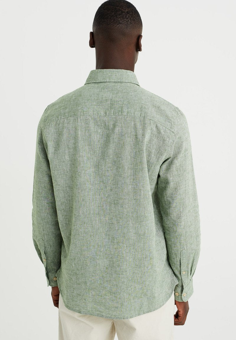 WE FASHION FIT VAN - Hemd - Green